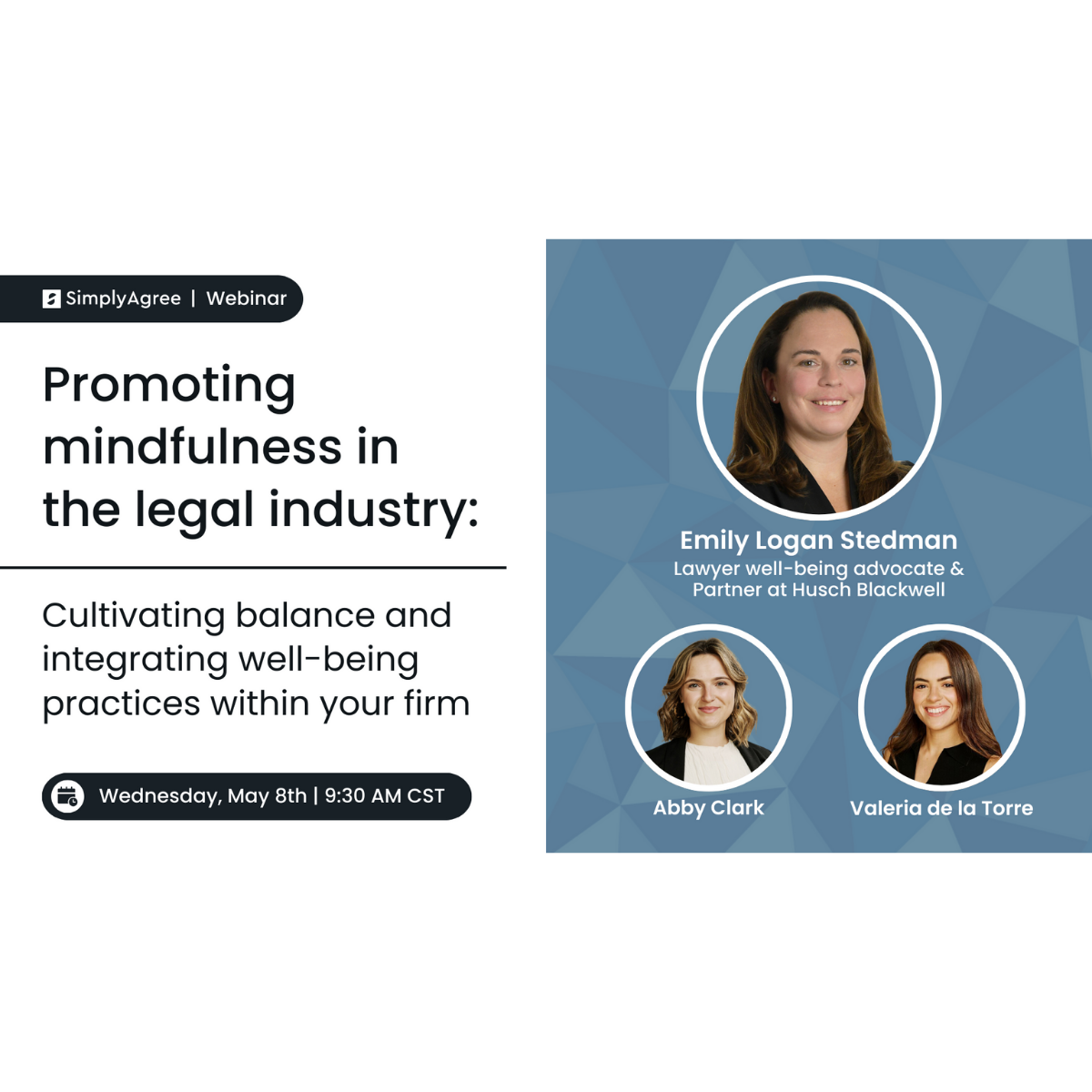 Copy of LinkedIn Promo Promoting mindfulness in the legal industry