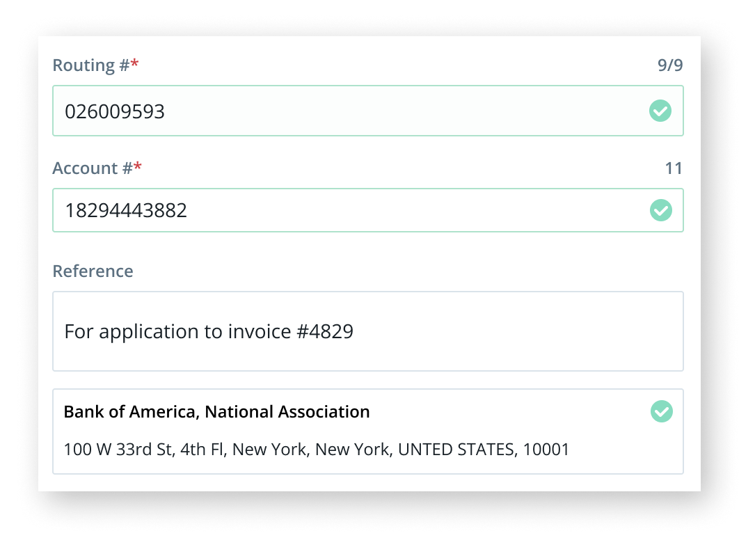 Verify wire transfers [UPDATED]